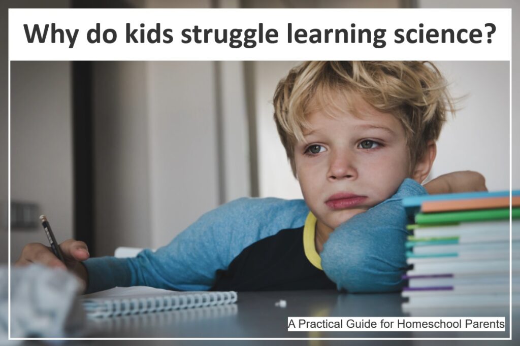 Kids are feeling scared to learn science