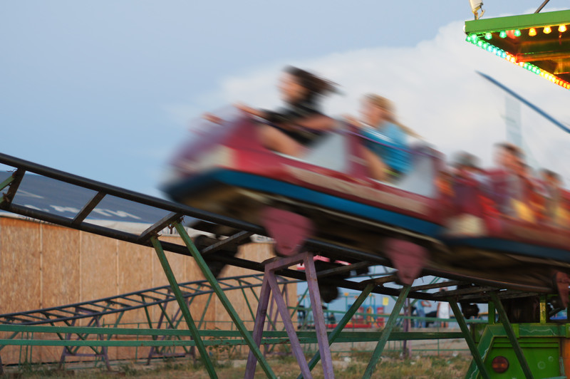 Homeschool science lesson in physics, roller coasters, and centripetal force!